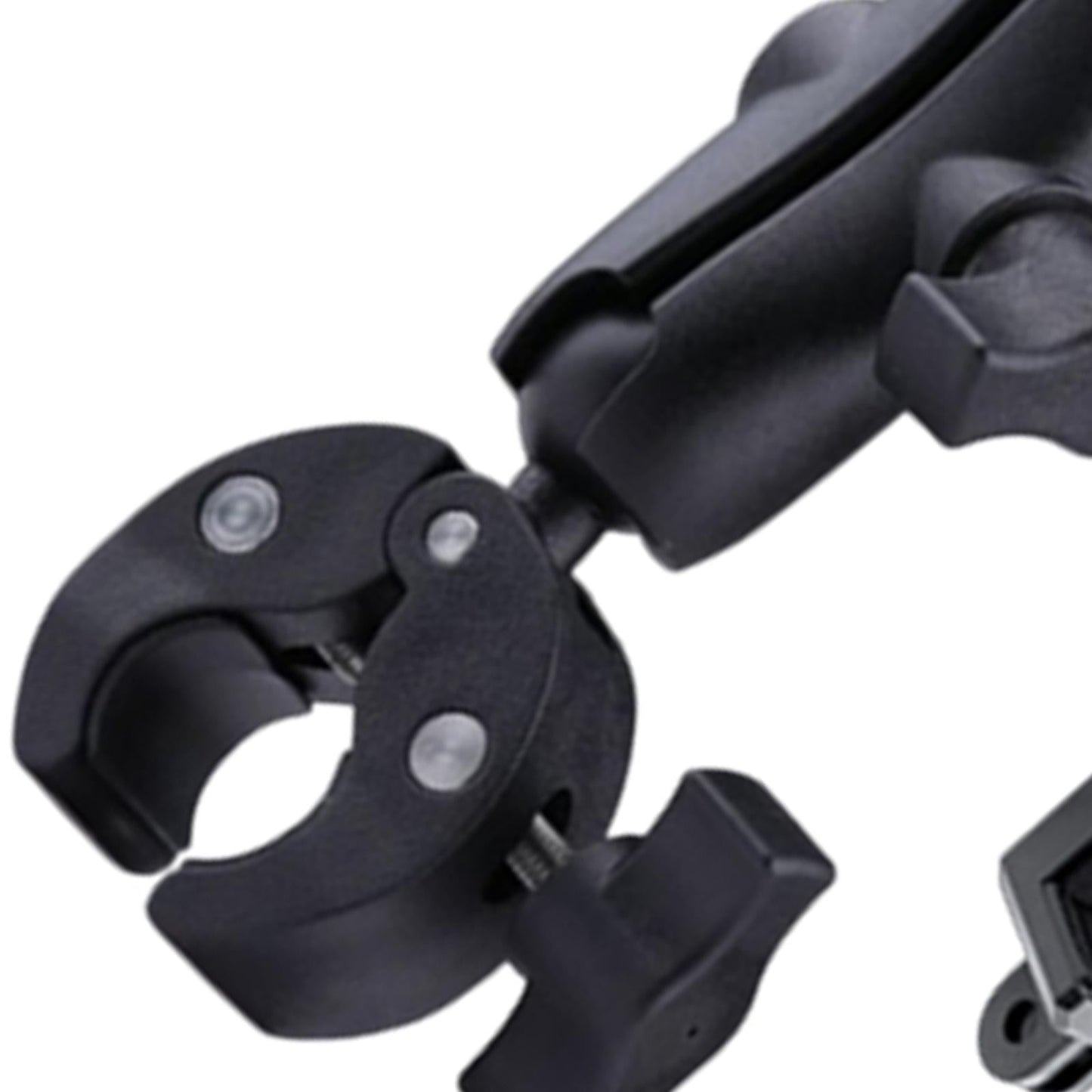 Motorcycle Handlebar Camera Mount 1/4 360 Degree Rotary Extended Big Clamp