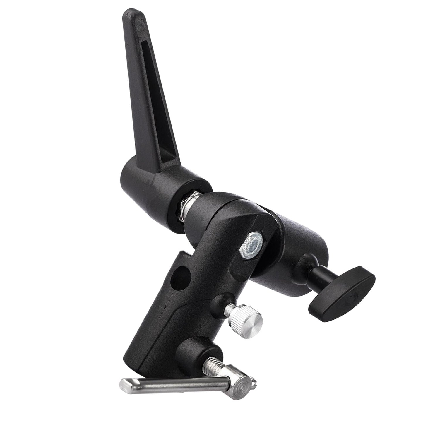 Camera Flash Mount with Umbrella Reflector Holder Swivel Metal