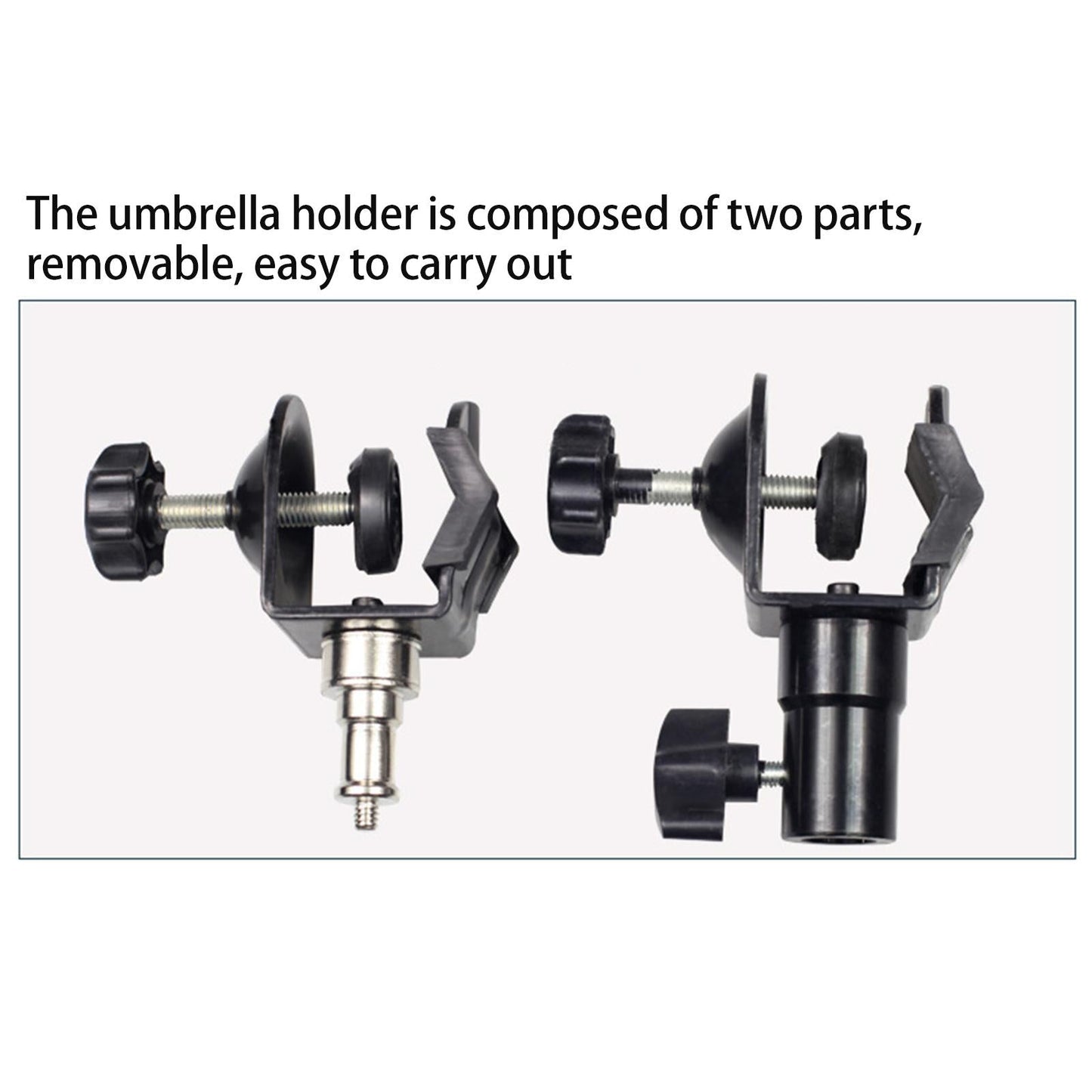 Outdoor Camera Tripod Umbrella Holder Photography Accessory for Camera 16cmx8cm