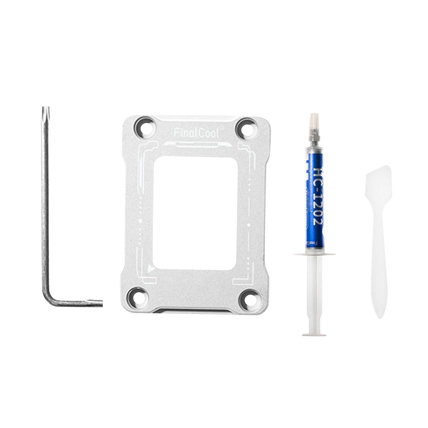 CPU Bending Correction Fixing Buckle Kit for 12 Generation LGA1700 Silver