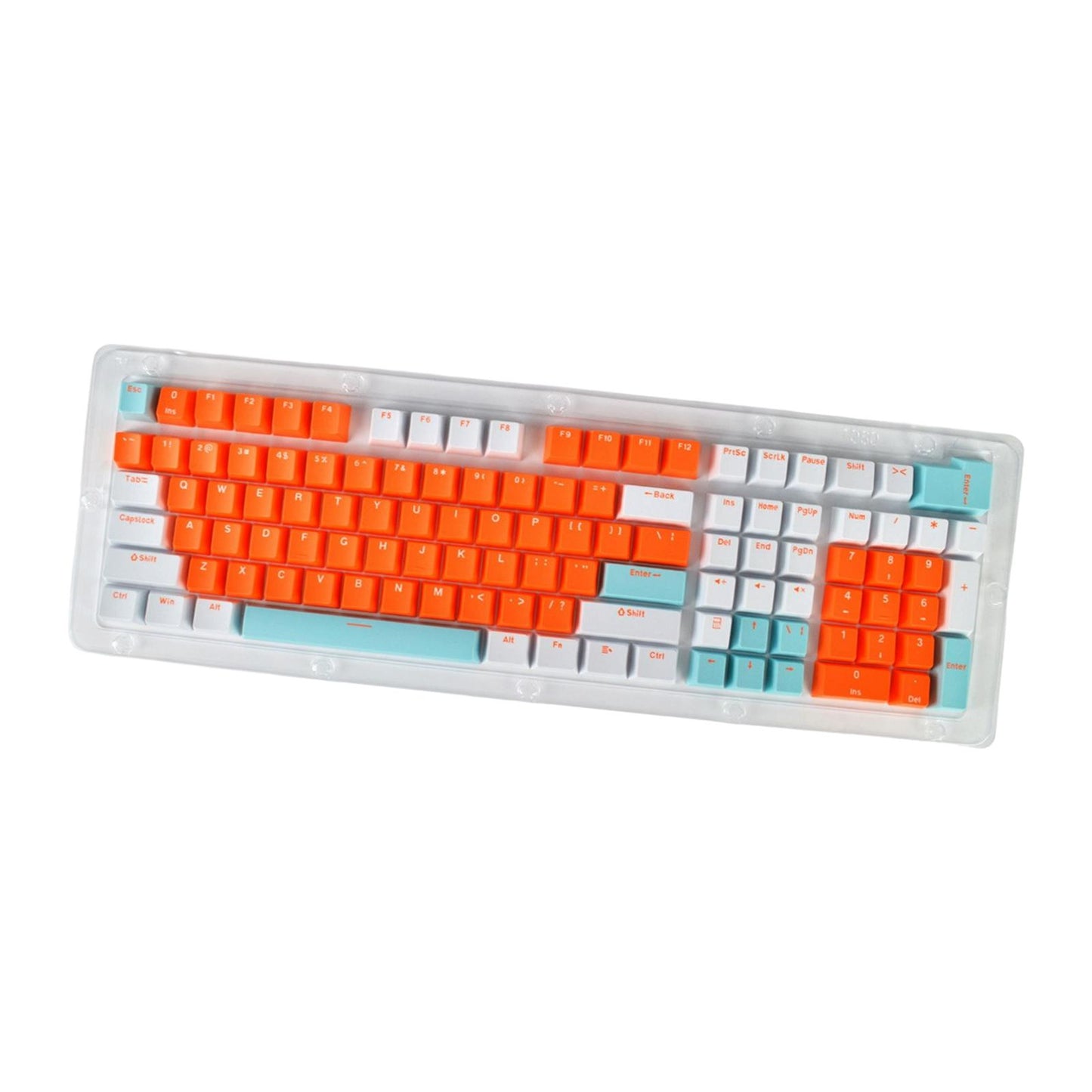 PBT 113Pcs Keycaps Set for Mechanical Gaming Keyboard 61 87 104 108 Keys C