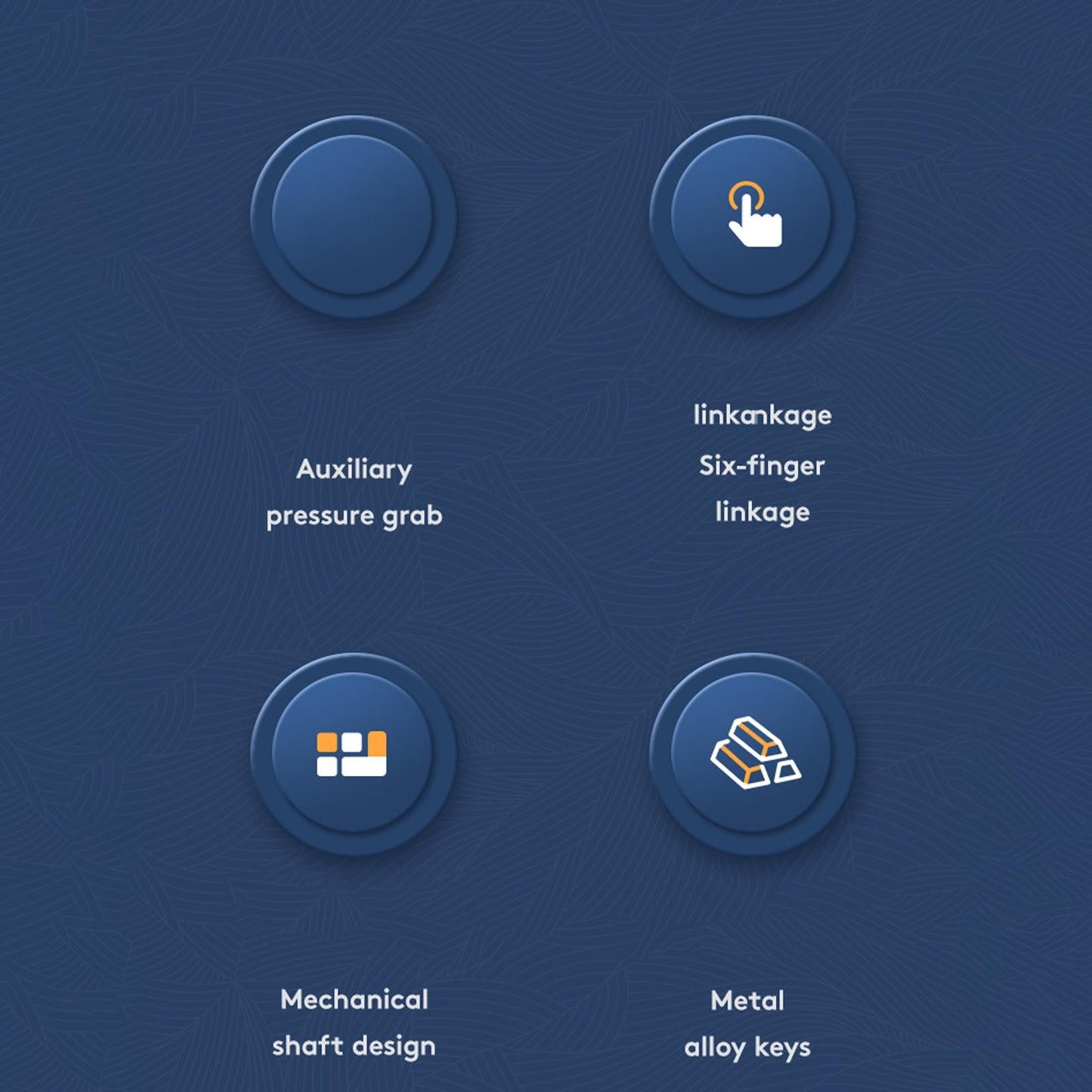 Mobile Games Controller for Android Fire and Aim Buttons Low Latency Gifts