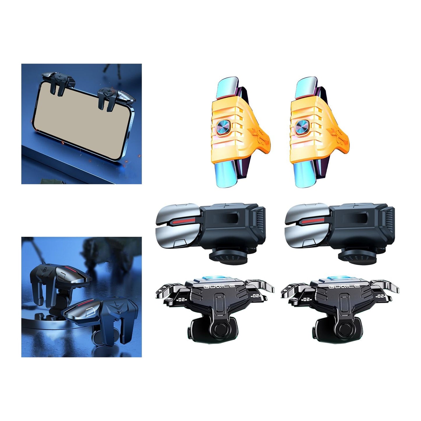 Mobile Games Controller for Android Fire and Aim Buttons Low Latency Gifts