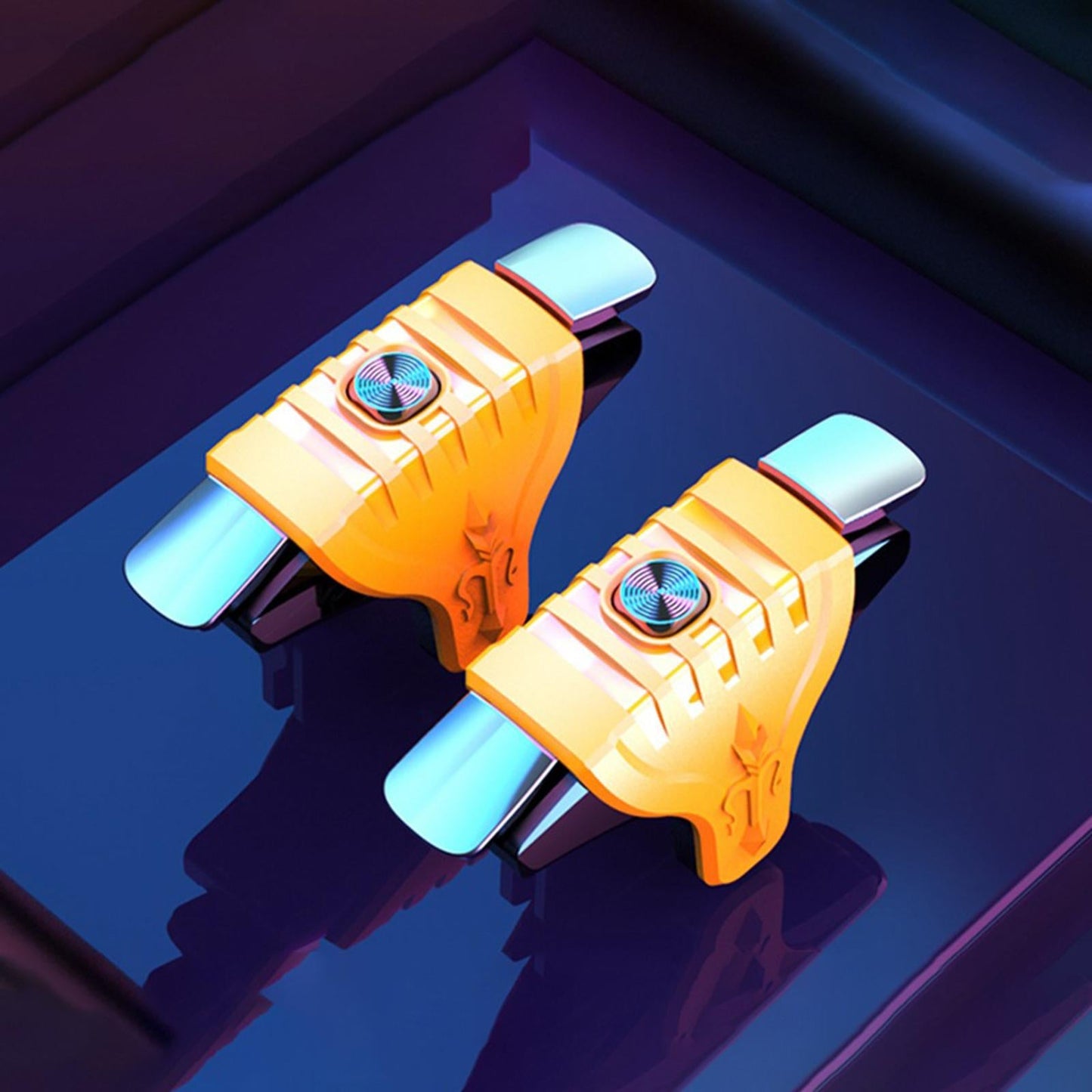 Mobile Games Controller Fire and Aim Buttons Gaming Joysticks Gamepad Grip