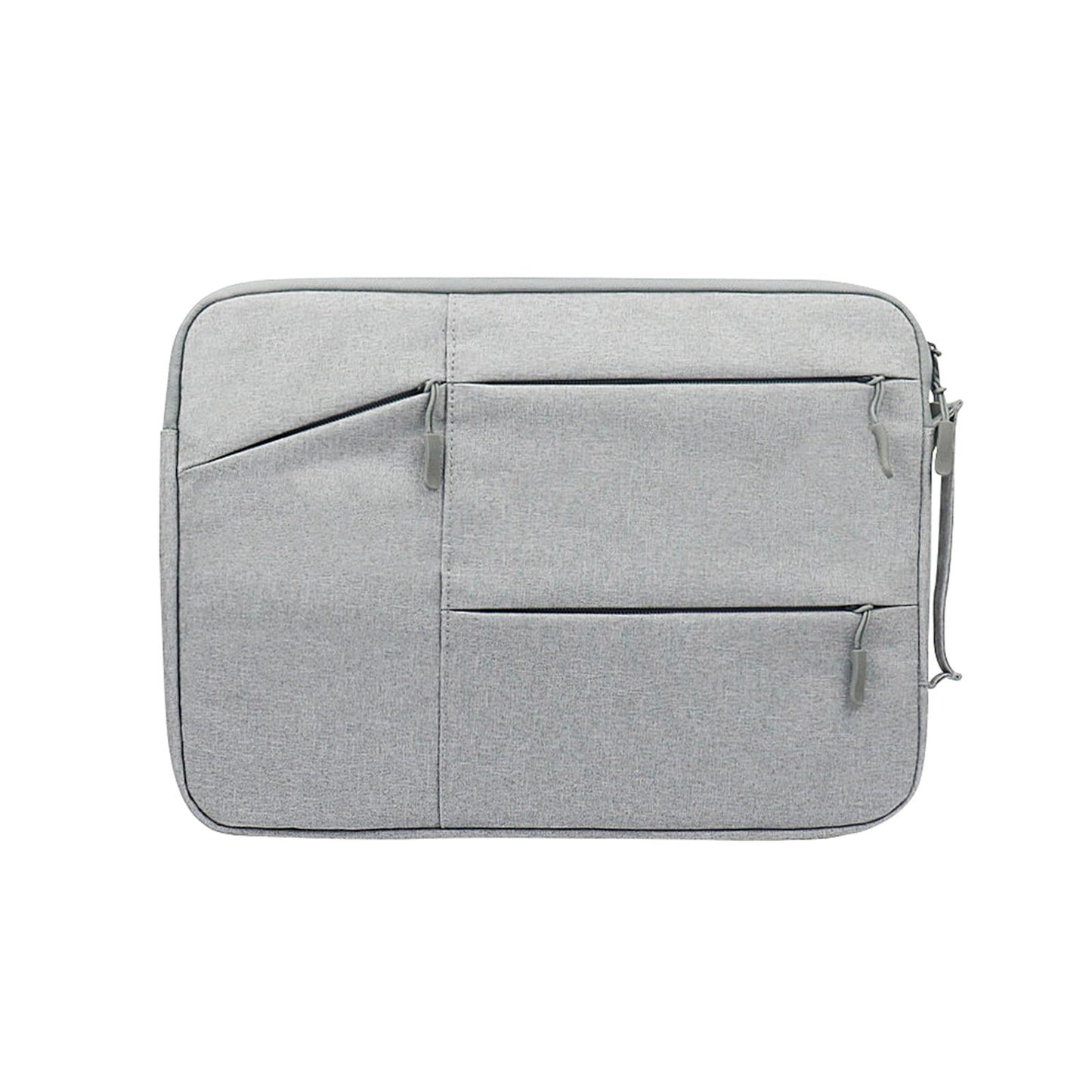 Laptop Sleeve Bag Anti Seismic Multi Functional 6 Mesh Bags for Men Notebook grey370mmX265mmX20mm