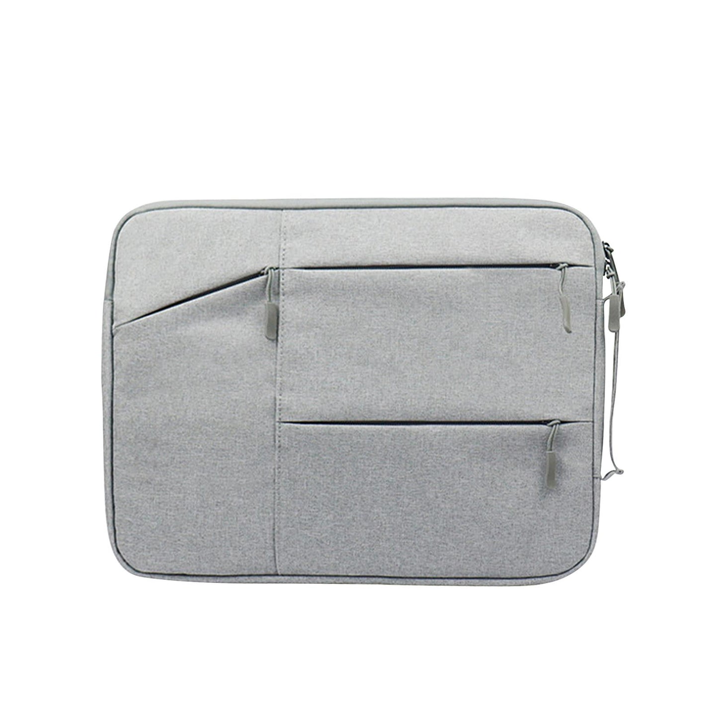 Laptop Sleeve Bag Anti Seismic Multi Functional 6 Mesh Bags for Men Notebook grey400mmX295mmX20mm