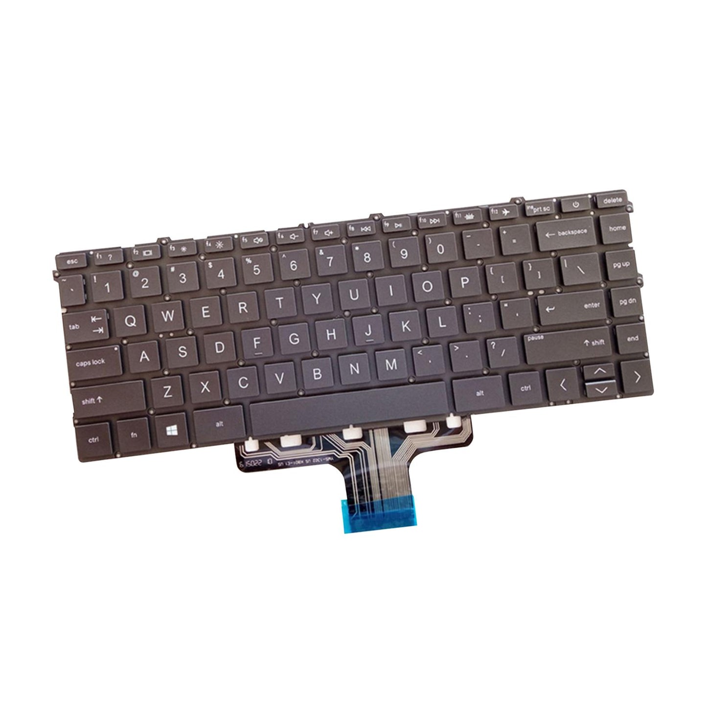 US English Laptop Keyboard with Backlit for HP Pavilion x360 14-Dw Tpn-Q244