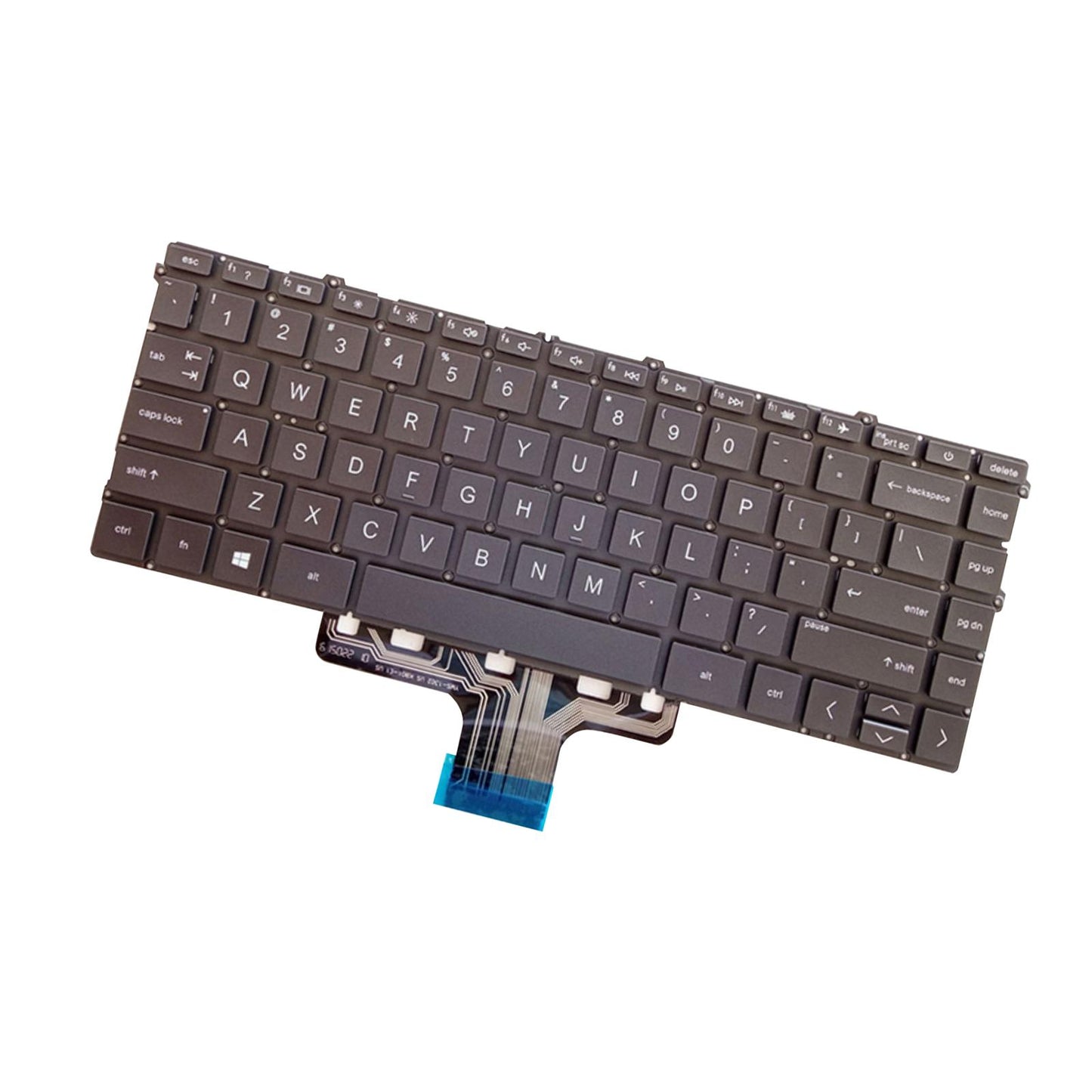 US English Laptop Keyboard with Backlit for HP Pavilion x360 14-Dw Tpn-Q244