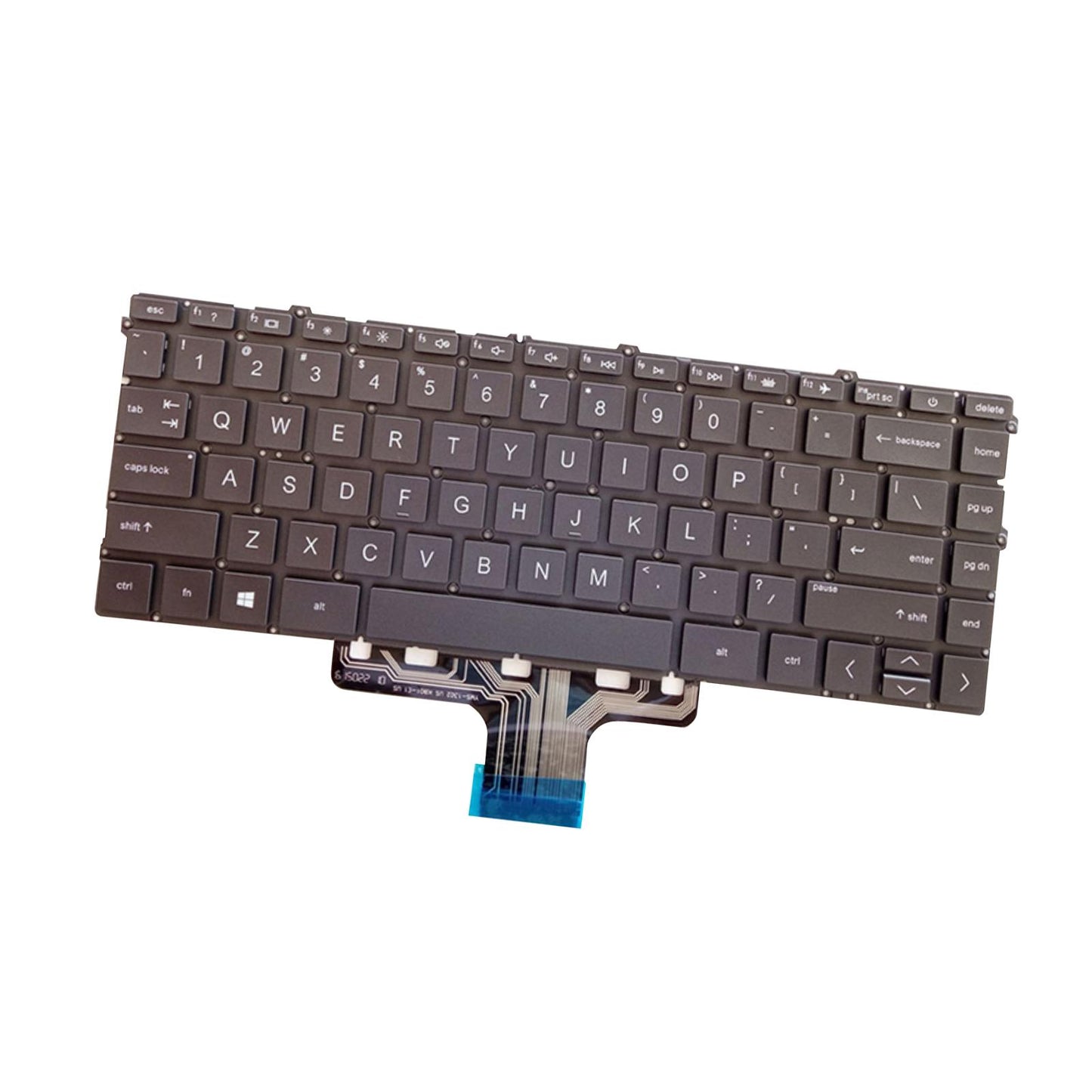 US English Laptop Keyboard with Backlit for HP Pavilion x360 14-Dw Tpn-Q244