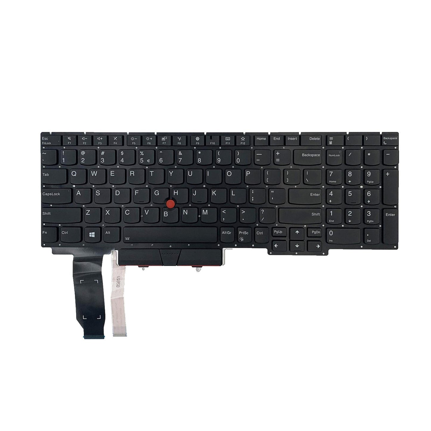 US Layout Keyboard with Backlit for E15 20RD 20RE Accessories