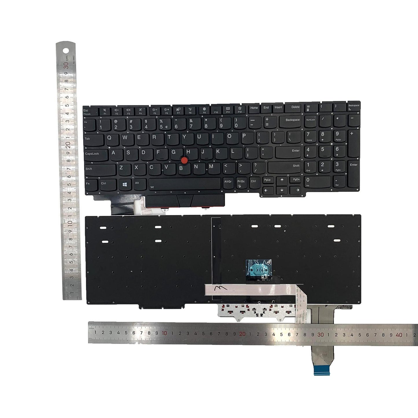 US Layout Keyboard with Backlit for E15 20RD 20RE Accessories