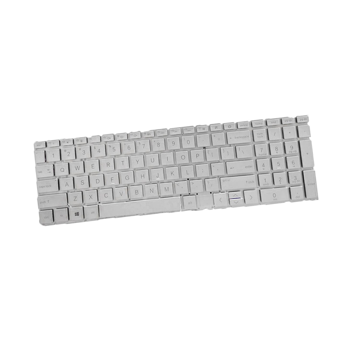 US Layout Laptop Keyboard for HP 15M 15-Ed Tpn-C149 Silver No Backlight