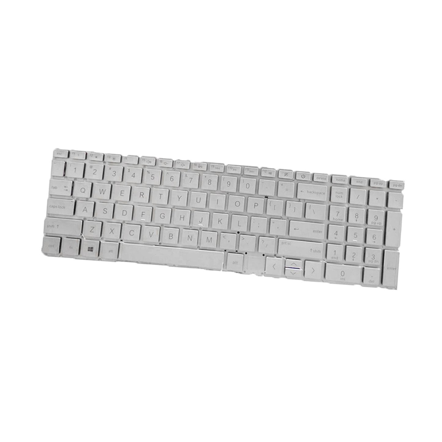 US Layout Laptop Keyboard for HP 15M 15-Ed Tpn-C149 Silver No Backlight