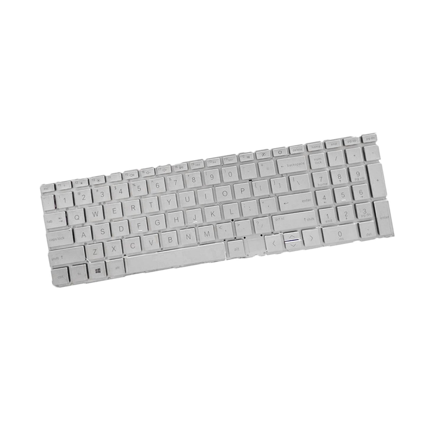 US Layout Laptop Keyboard for HP 15M 15-Ed Tpn-C149 Silver No Backlight