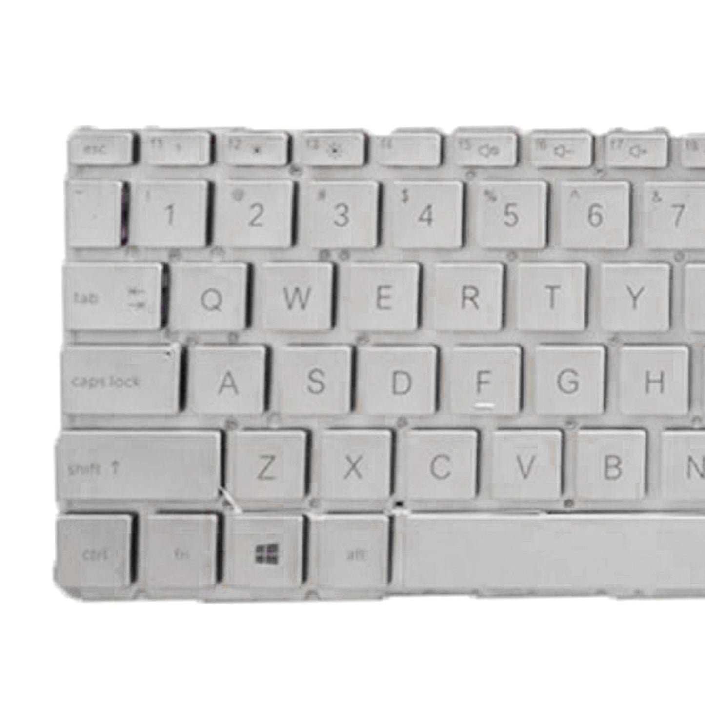 US Layout Laptop Keyboard for HP 15M 15-Ed Tpn-C149 Silver No Backlight