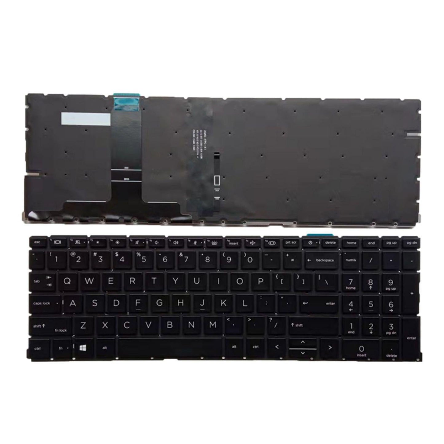 Laptop Replacement Keyboard US Layout for HP 455R 450 G8 Hsn-Q27C-5 Durable