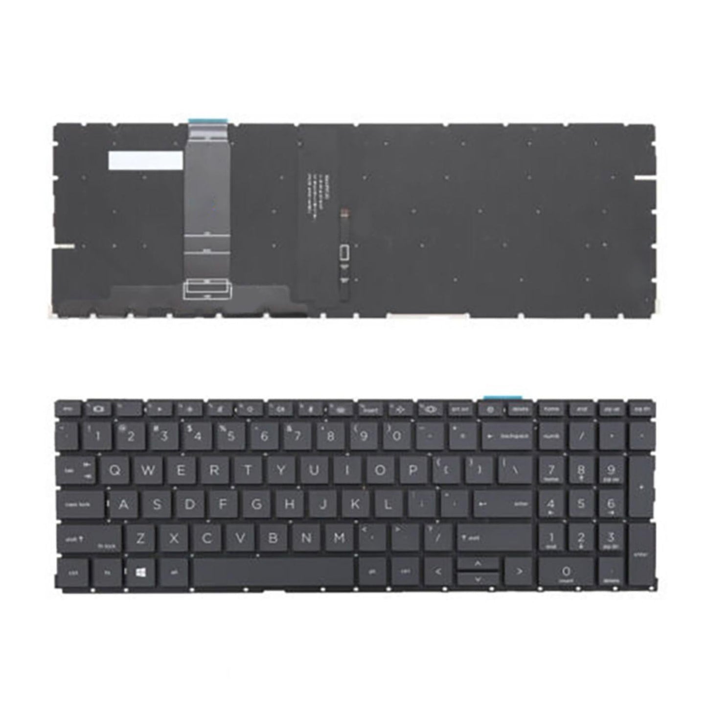 Laptop Replacement Keyboard US Layout for HP 455R 450 G8 Hsn-Q27C-5 Durable