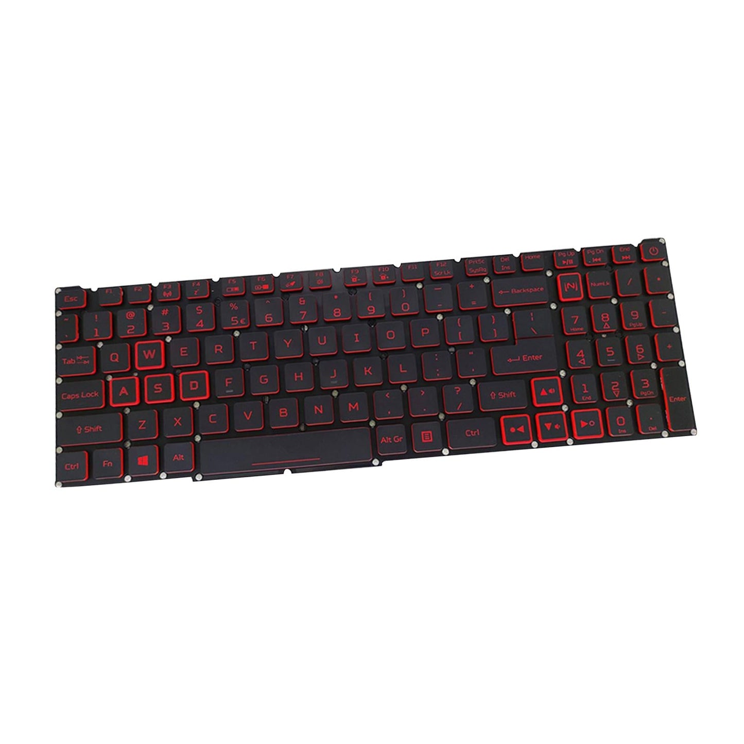 Laptop Replacement Keyboard with Backlight US for 300 PH315-52 54 Red