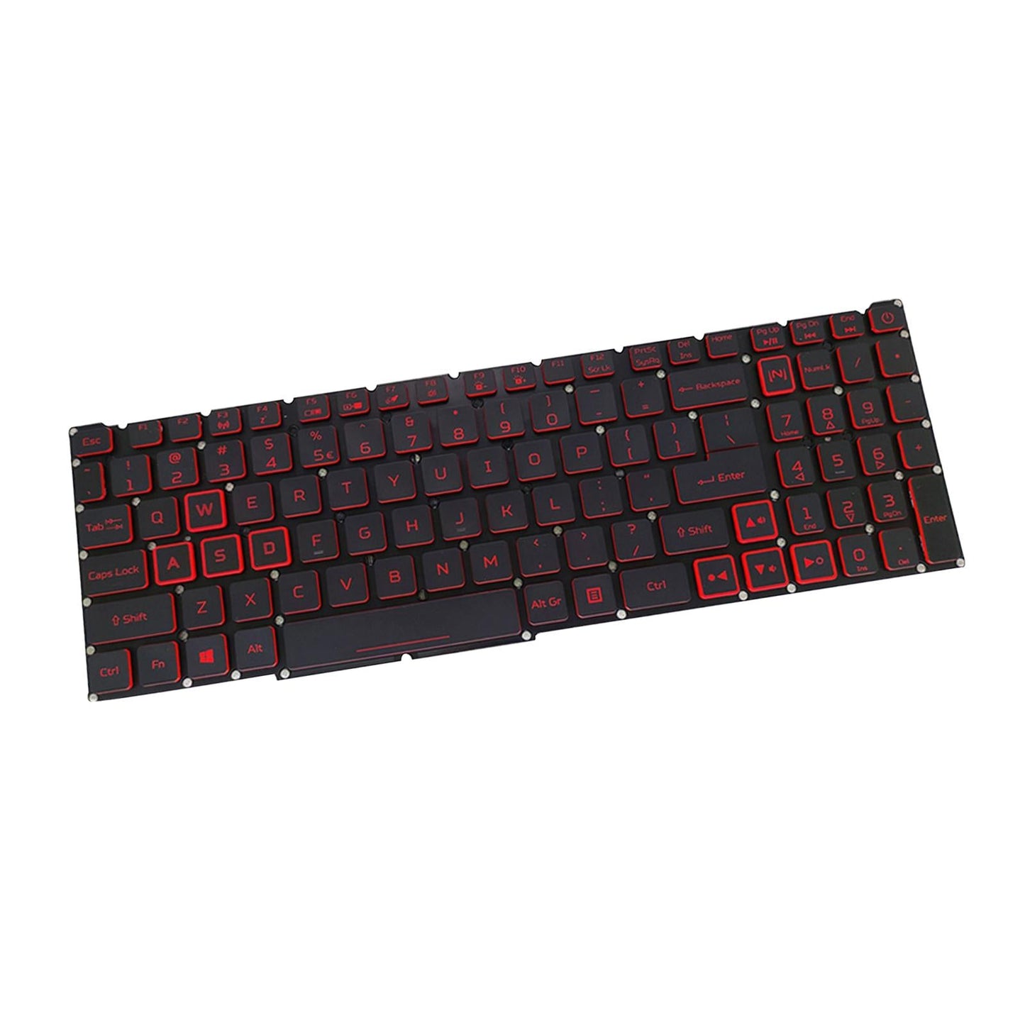 Laptop Replacement Keyboard with Backlight US for 300 PH315-52 54 Red