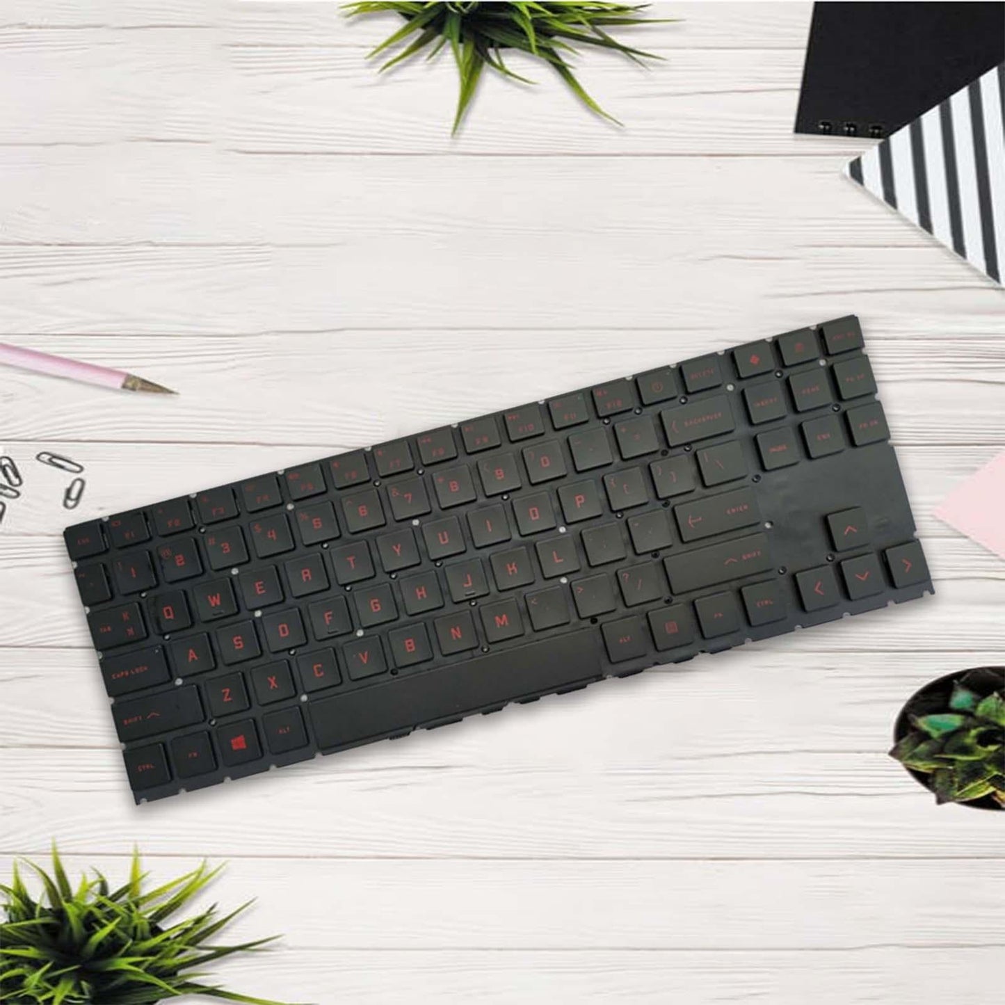 Replacement Keyboard US Layout High Performance Premium for 15-Ek