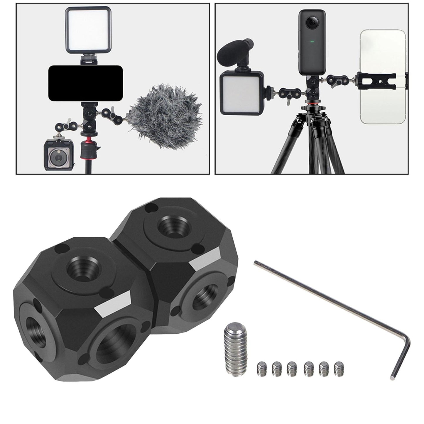 Tripod Stand Mount Adapter Durable for GoPro Camera Photography Accessories