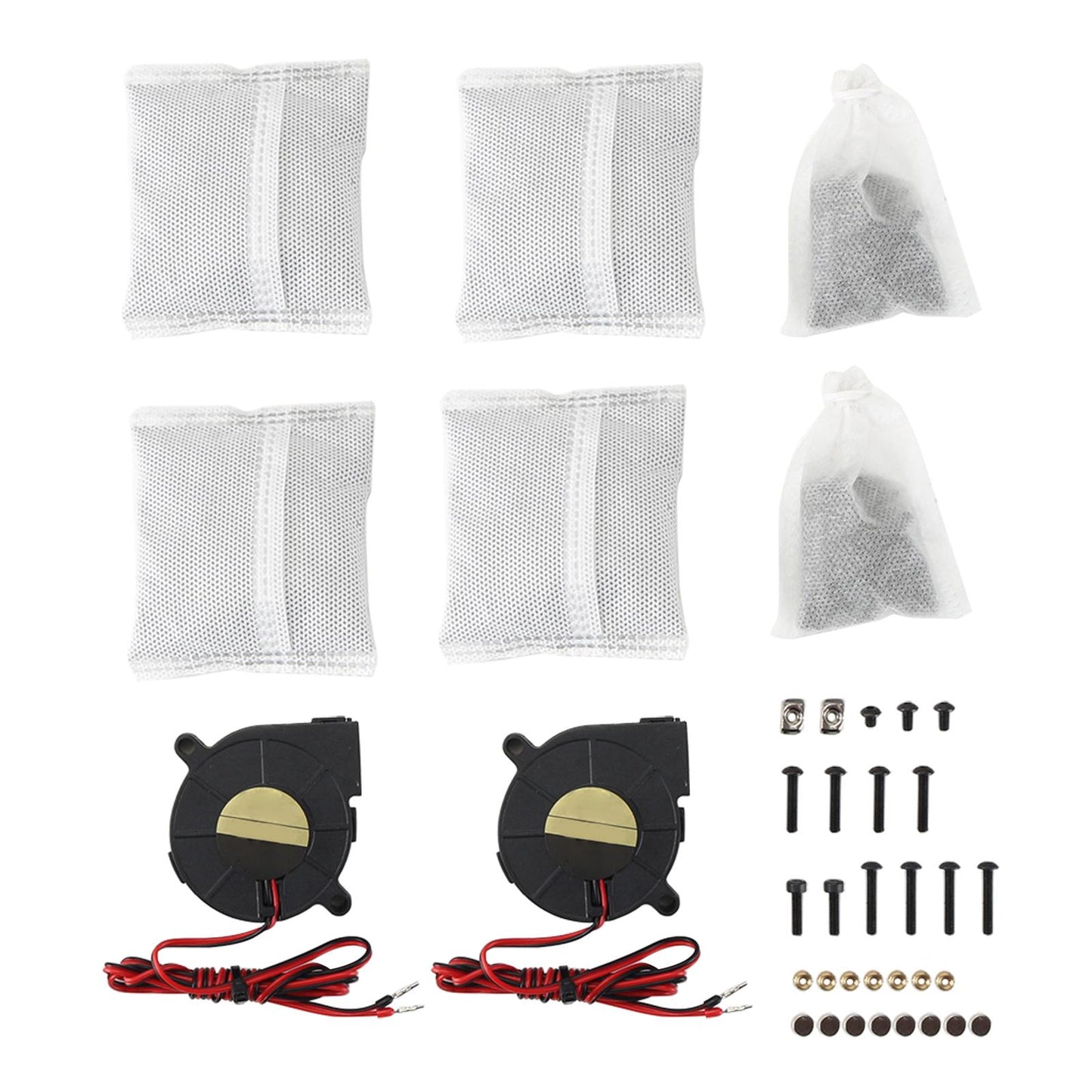 Fans 1 Set Accessory Screw Set Durable Filter Professional for 3D Printer