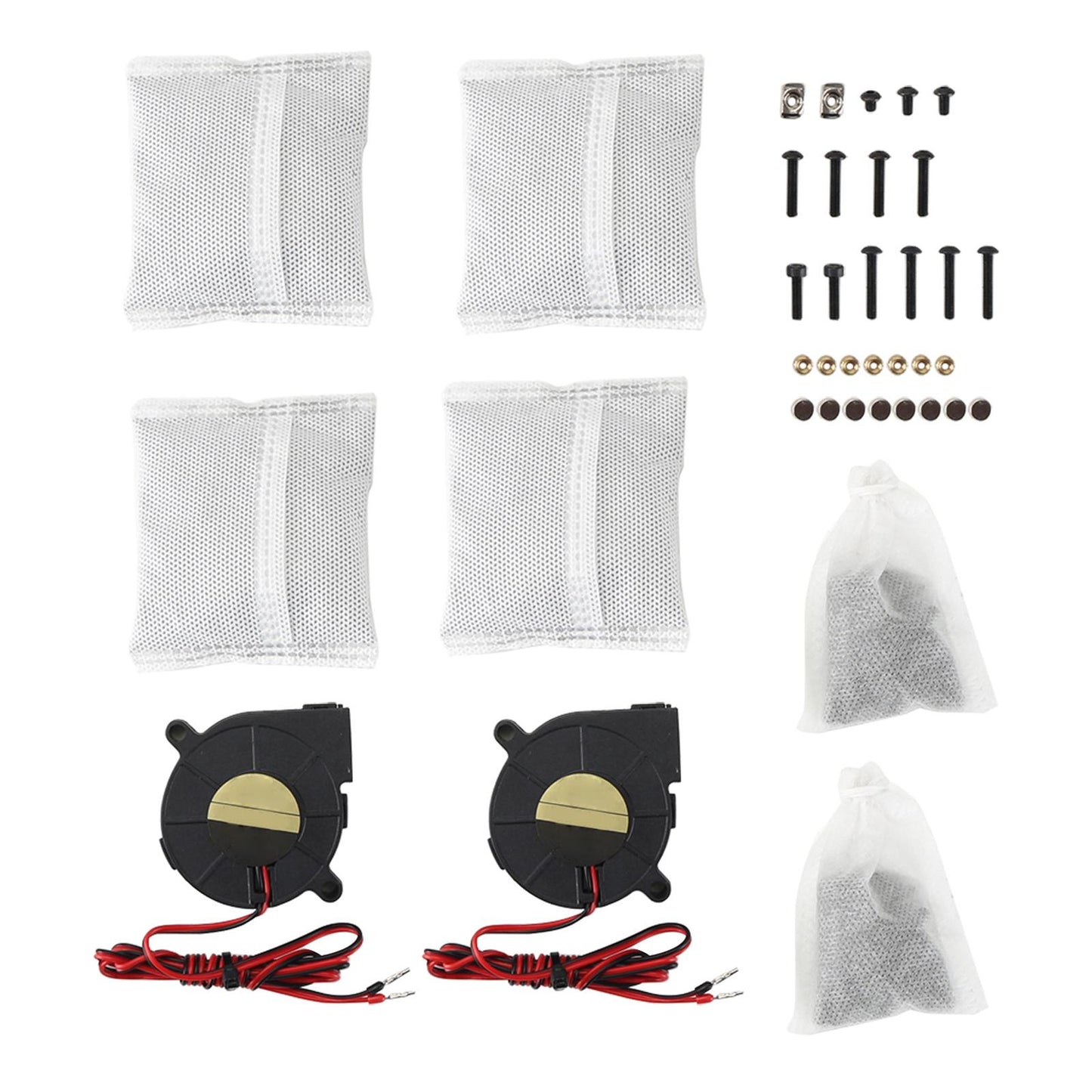 Fans 1 Set Accessory Screw Set Durable Filter Professional for 3D Printer