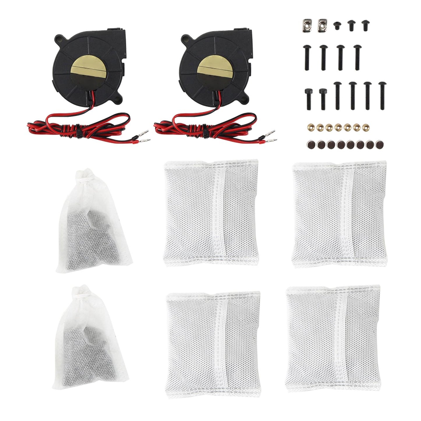 Fans 1 Set Accessory Screw Set Durable Filter Professional for 3D Printer