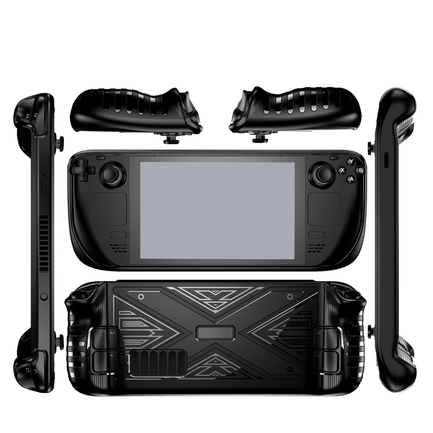 TPU Protective Case Anti Collision Anti Scratch Full Protection Black