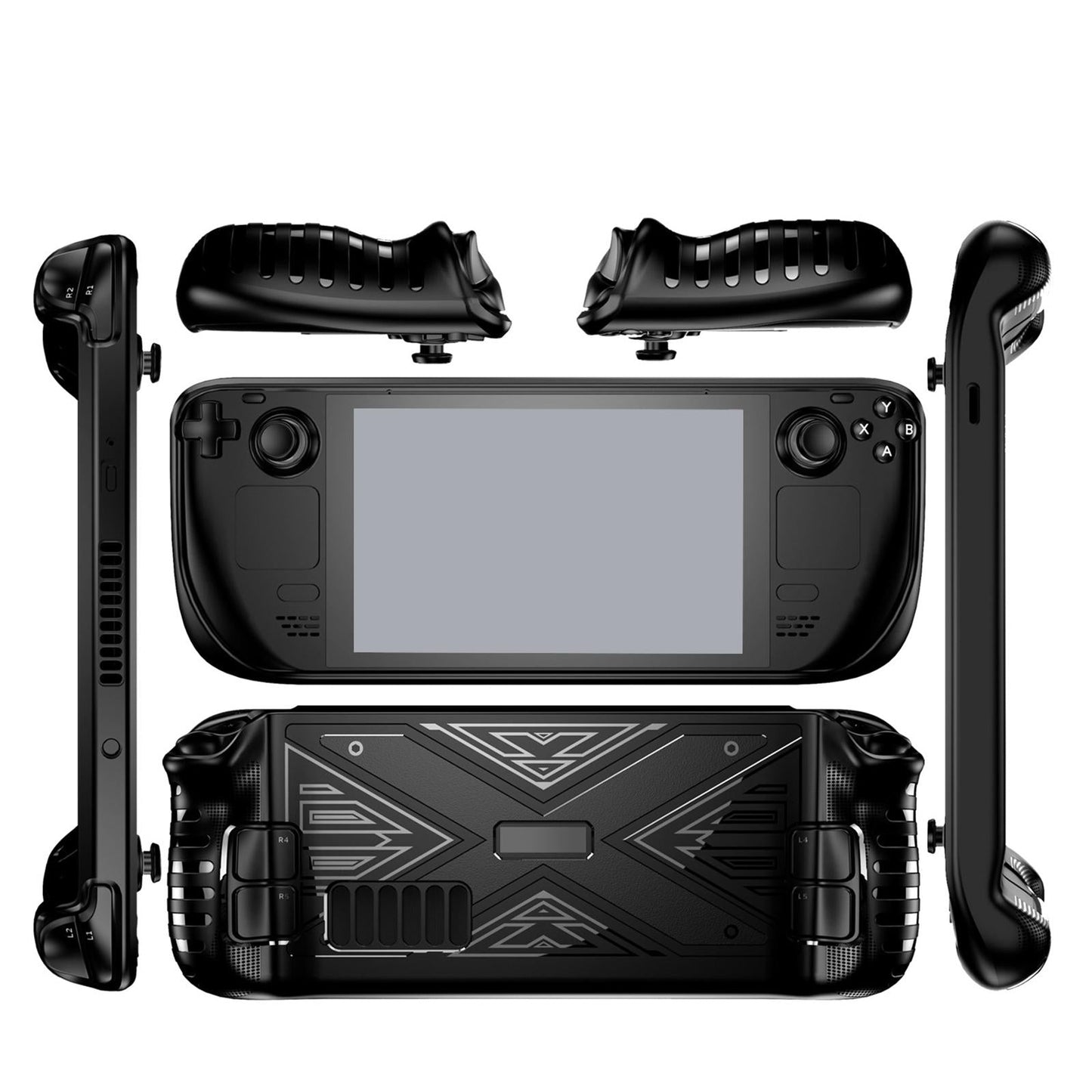 TPU Protective Case Anti Collision Anti Scratch Full Protection Black