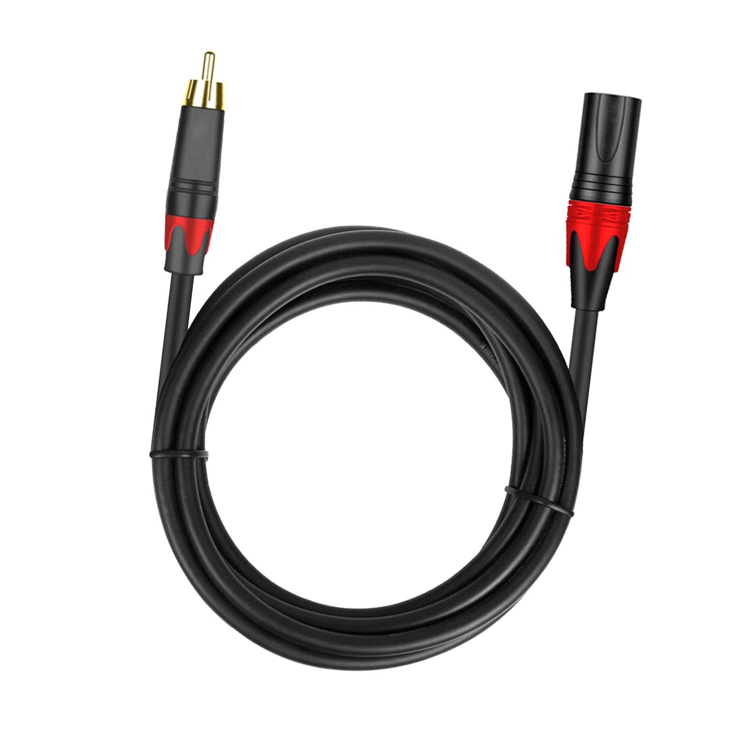 3 Pin XLR rca Microphone Cable Cord for Speakers XLR rca Mic Cable Female to Male 0.3m