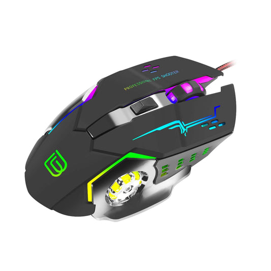 Wired Mouse Precise Operation 4 Adjustable DPI for Office Desktop Laptop
