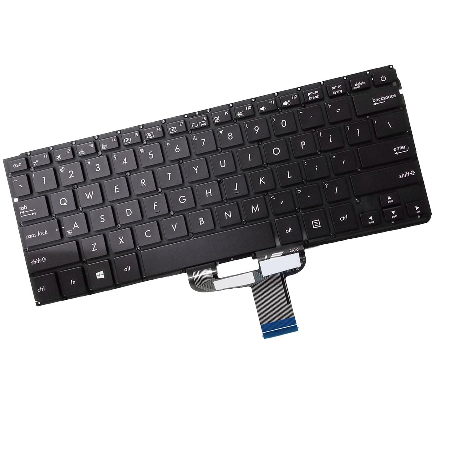 Laptop Keyboard Repair part Layout for UX310 UX410 U4000U RX410U U310UK with Backlight