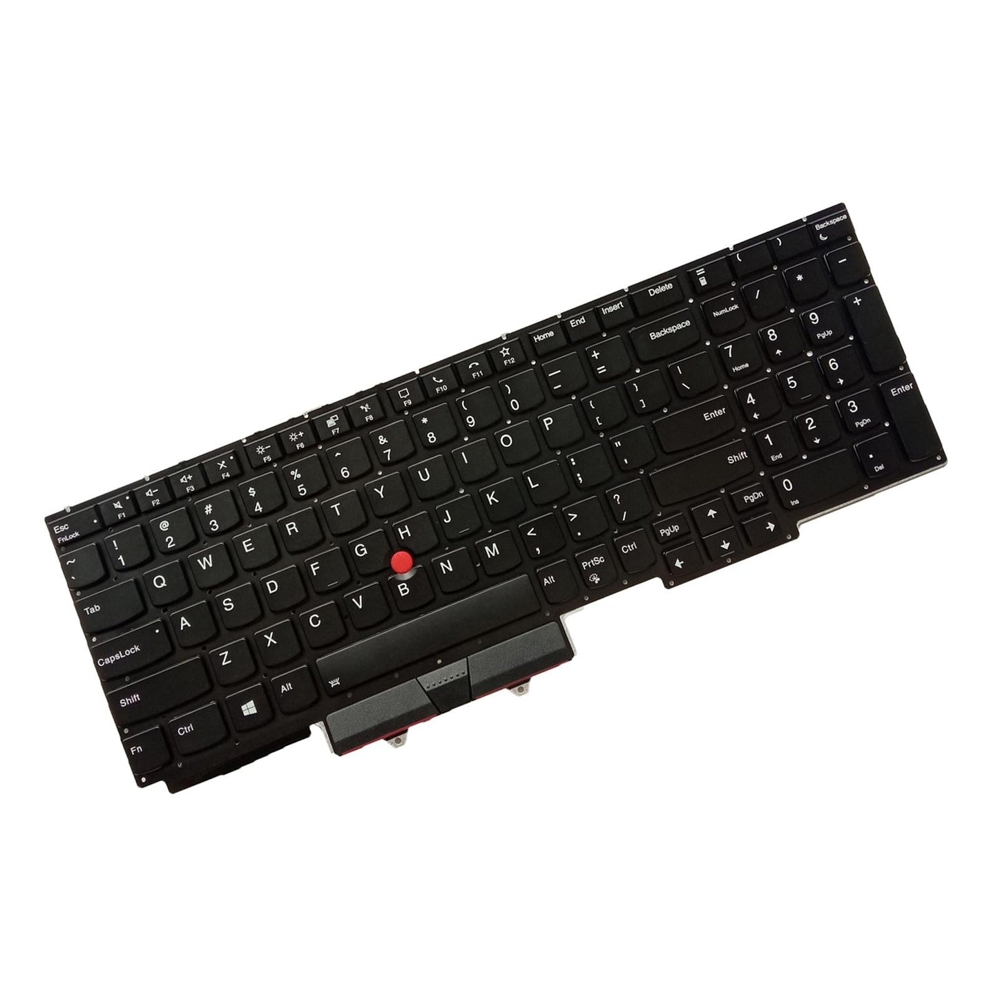 US Keyboard US Layout Matte Durable for E15 Black with Backlit