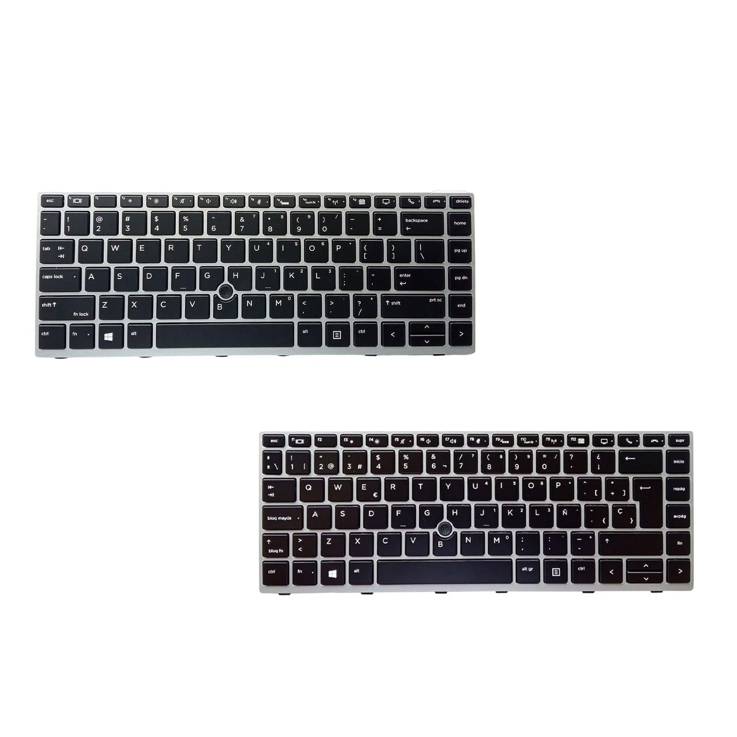 Laptop Keyboard with Pointer for Elitebook 745 G5 840 G6 846 Spanish