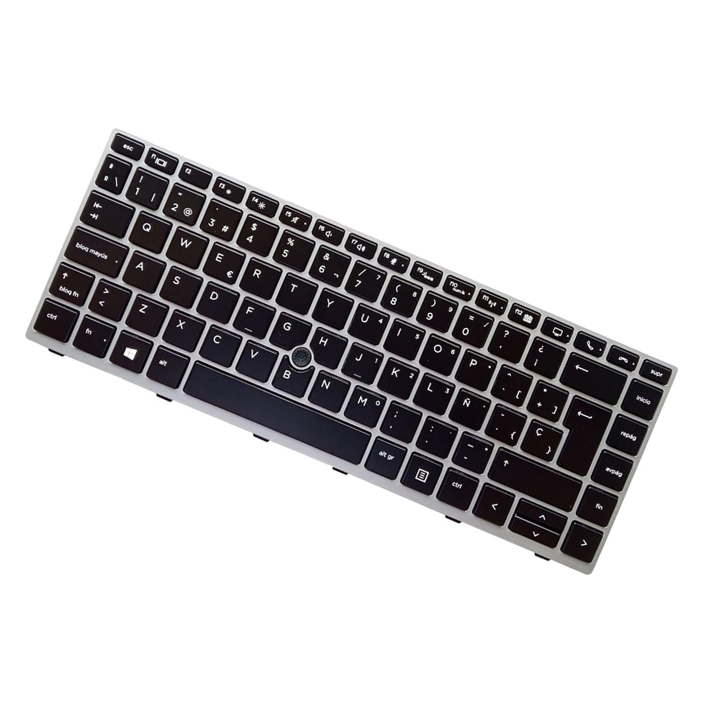 Laptop Keyboard with Pointer for Elitebook 745 G5 840 G6 846 Spanish