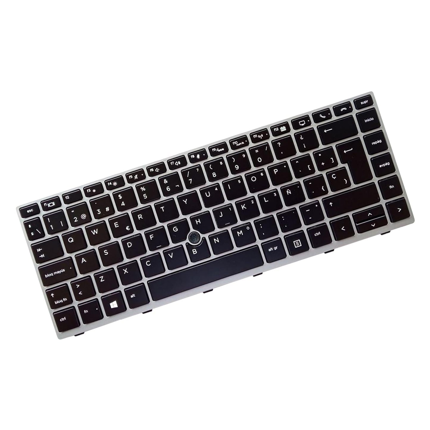 Laptop Keyboard with Pointer for Elitebook 745 G5 840 G6 846 Spanish