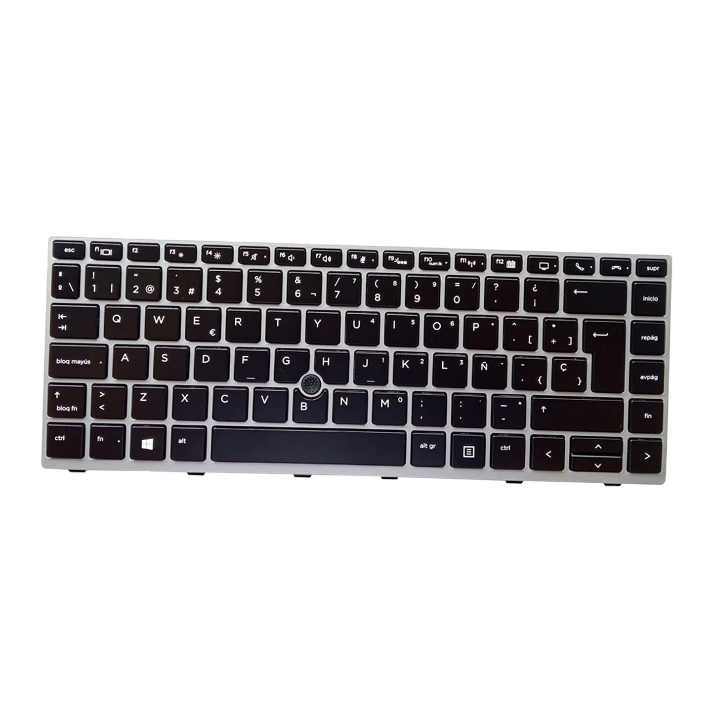 Laptop Keyboard with Pointer for Elitebook 745 G5 840 G6 846 Spanish