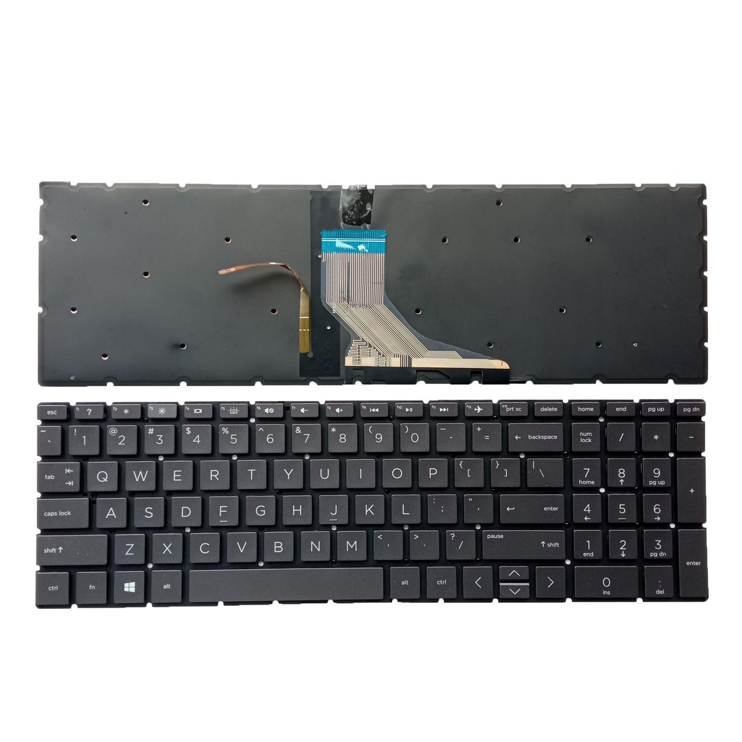 US English Keyboard Replaces for HP 15-Dx Tpn-C136 Professional Components Grey