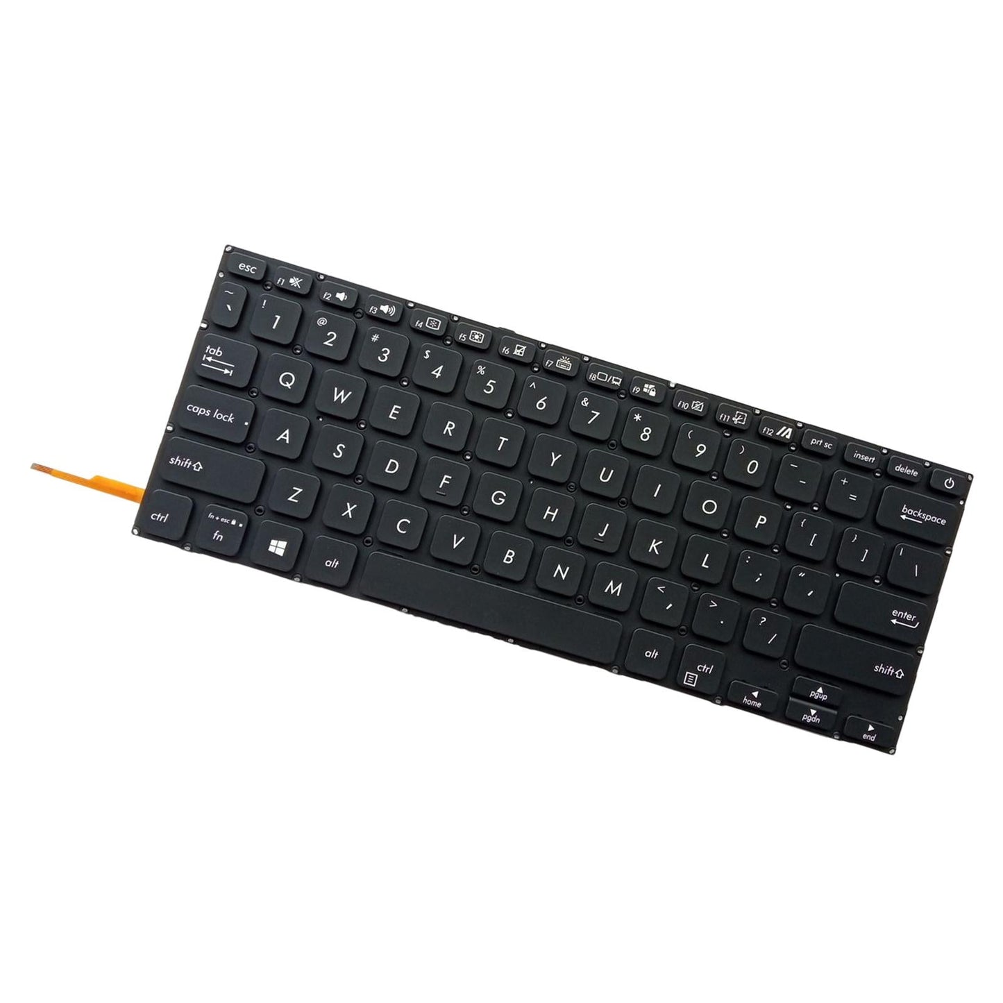 Laptop Keyboard US Layout Matte Durable for VivoBook 14 x415 x415J M4200U Black