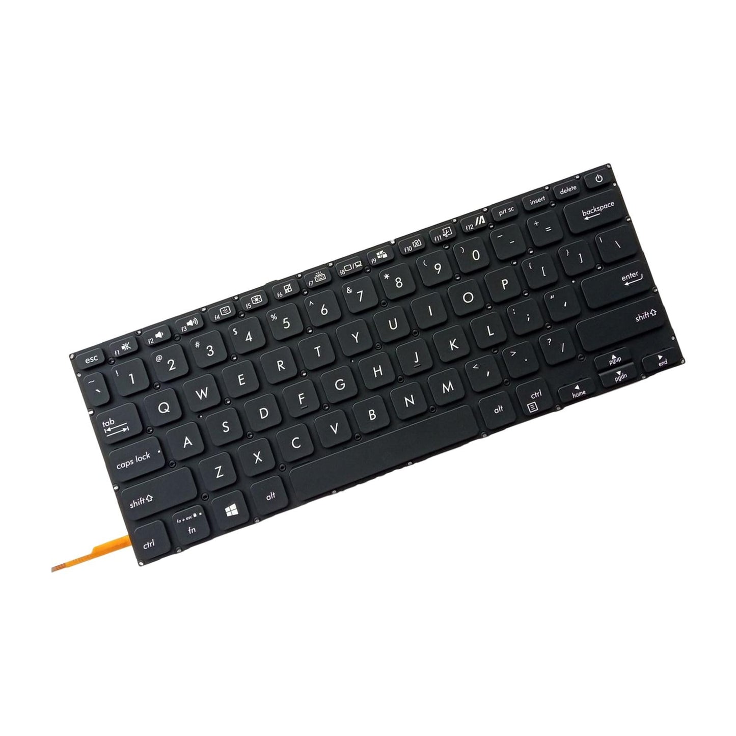 Laptop Keyboard US Layout Matte Durable for VivoBook 14 x415 x415J M4200U Black