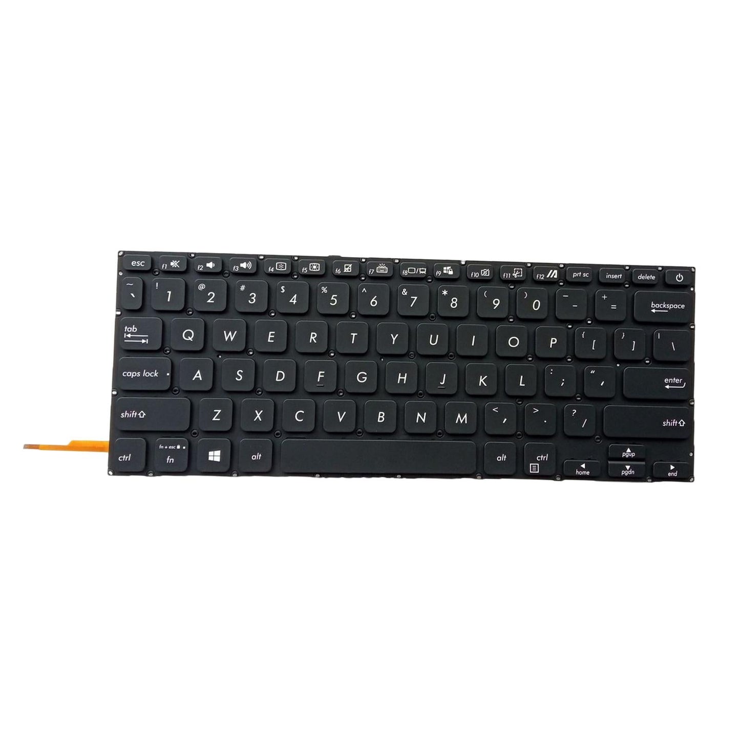 Laptop Keyboard US Layout Matte Durable for VivoBook 14 x415 x415J M4200U Black