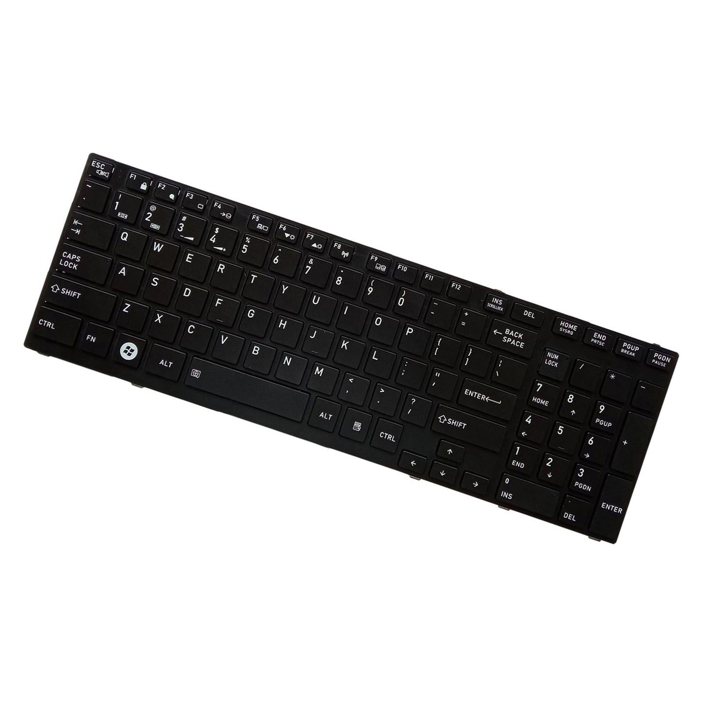 Laptop Keyboard with Frame for A660 A600 A600D Replacement English