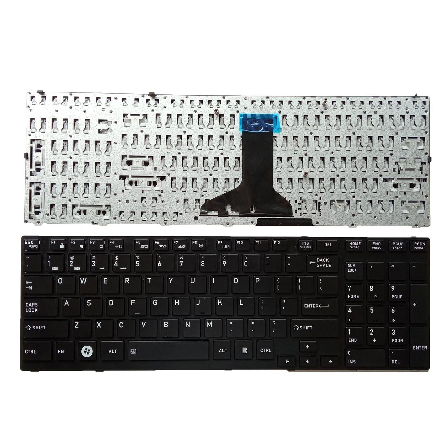 Laptop Keyboard with Frame for A660 A600 A600D Replacement English