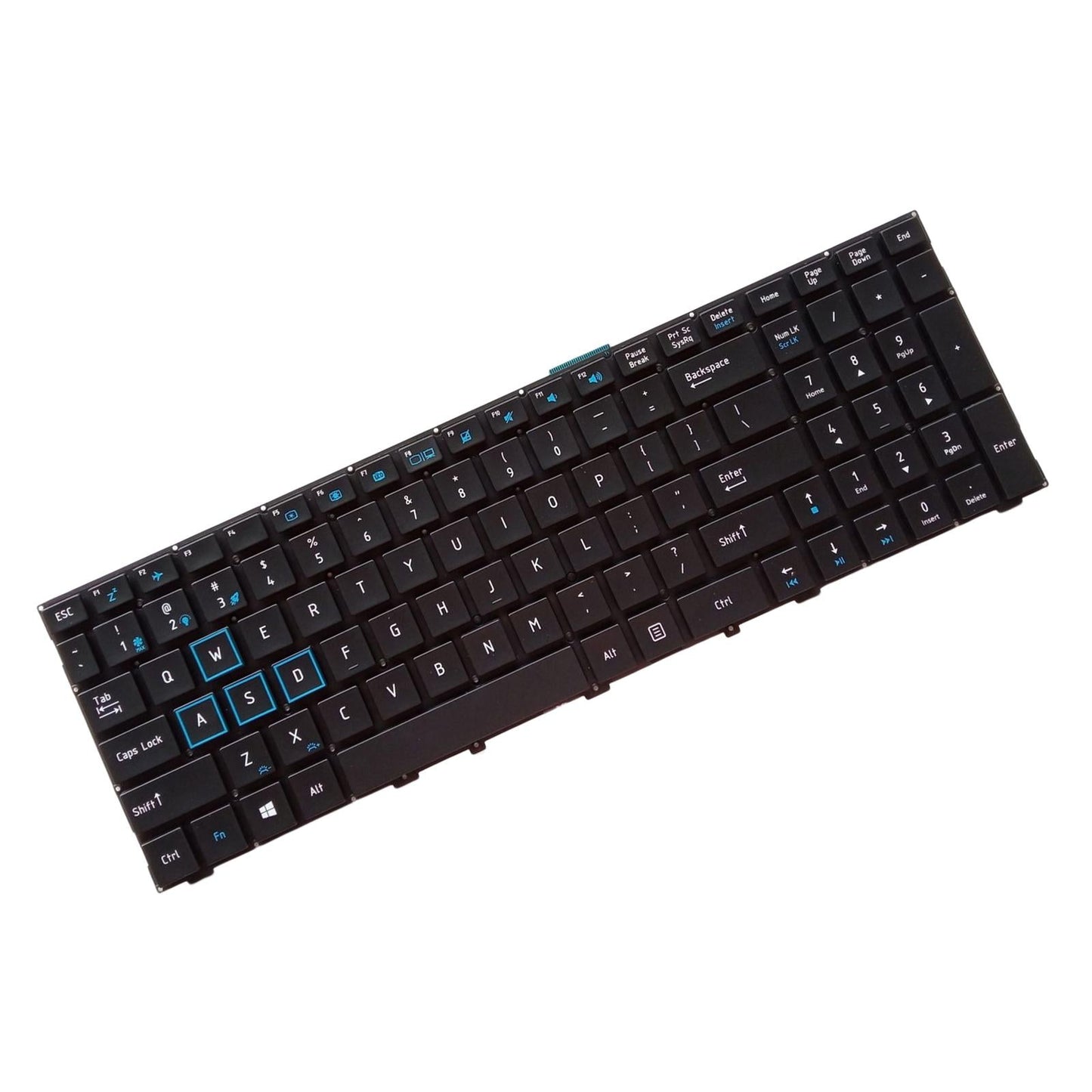 Notebook Keypad US Layout Durable Backlight for S11 SI3 S6CP for T6C 911 x6 Blue Light