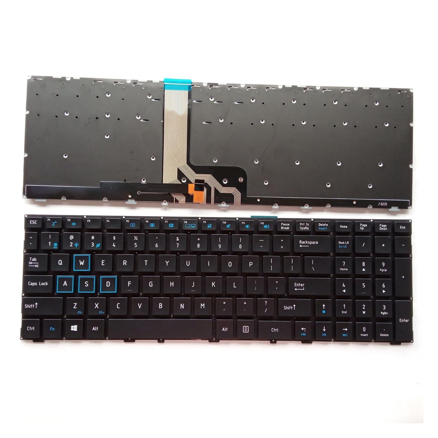 Notebook Keypad US Layout Durable Backlight for S11 SI3 S6CP for T6C 911 x6 Blue Light