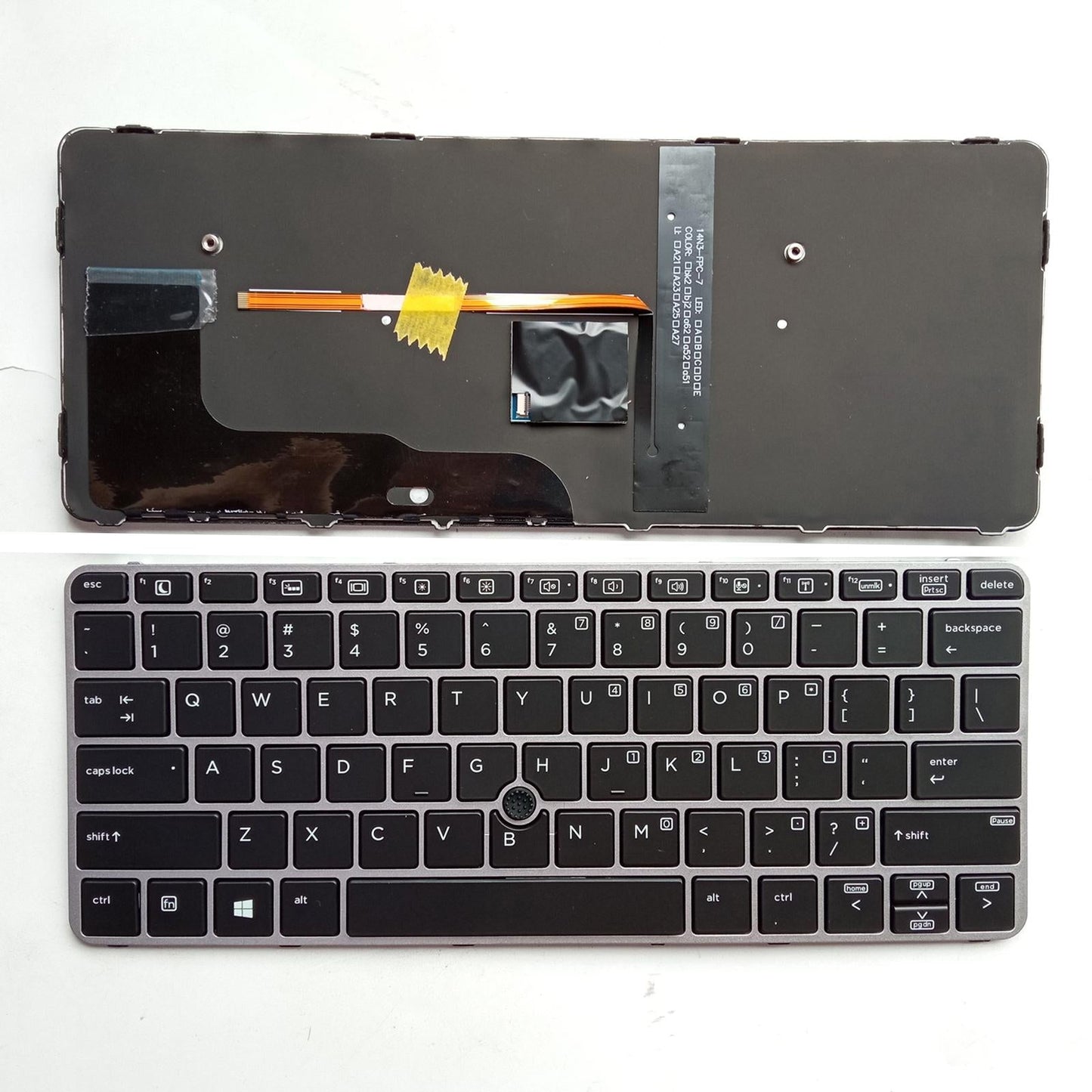 Keyboard Replacement US Layout for HP Elitebook 725 G4 Accessory Parts