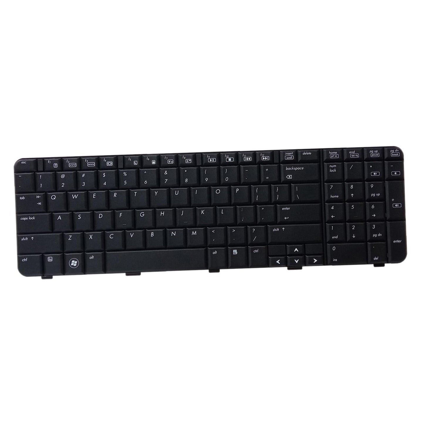 US English Keyboard Direct Replaces for HP CQ71-200 CQ71-300 black