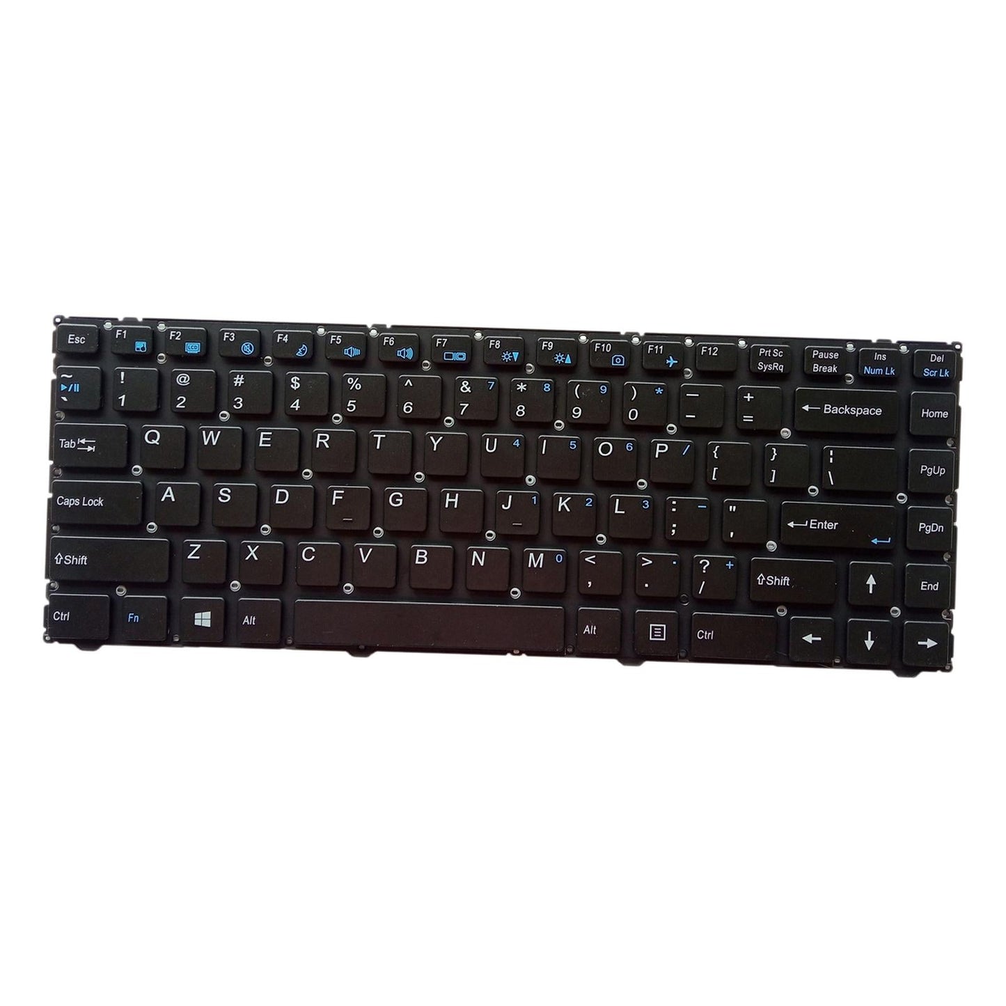 US Keyboard US Layout MP-12R76NW-4302 for W940SU W940TU W9400 Black