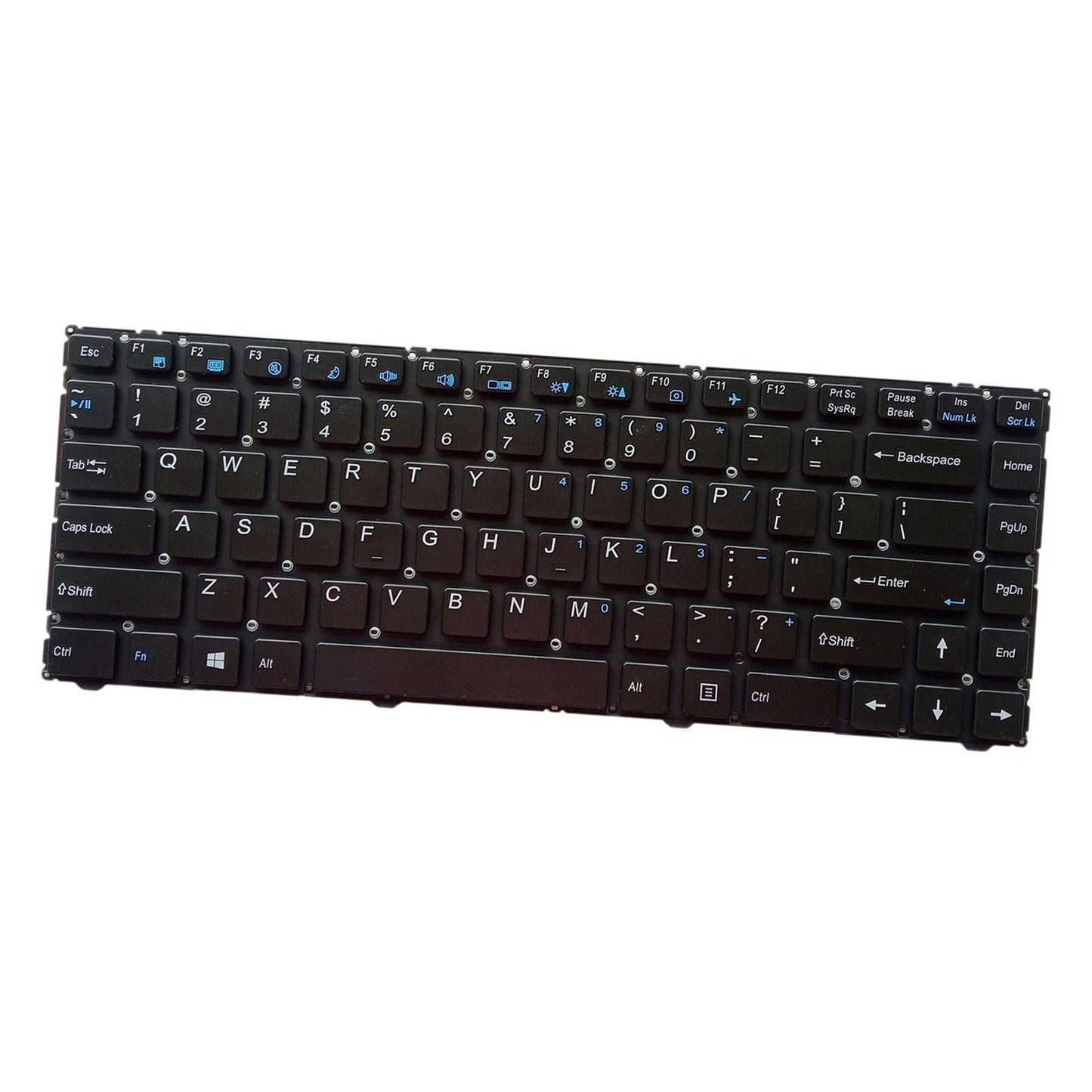 US Keyboard US Layout MP-12R76NW-4302 for W940SU W940TU W9400 Black